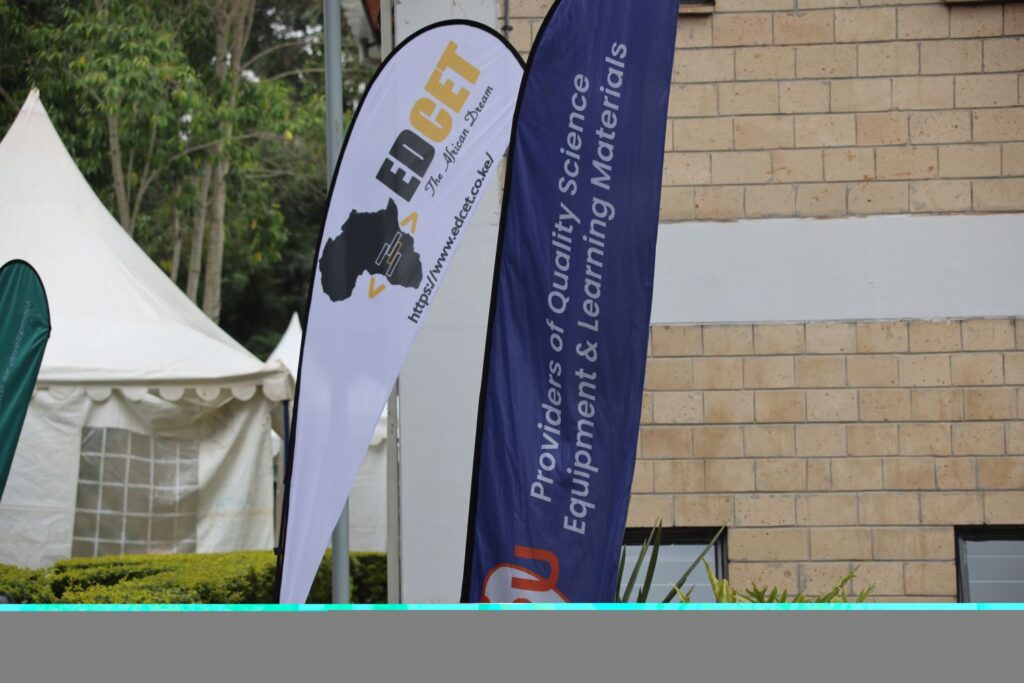 Juza AI - Stemtastic mEducation Alliance 2025 Symposium - CEMASTEA Nairobi - EDCET Banner at the Cemastea ground